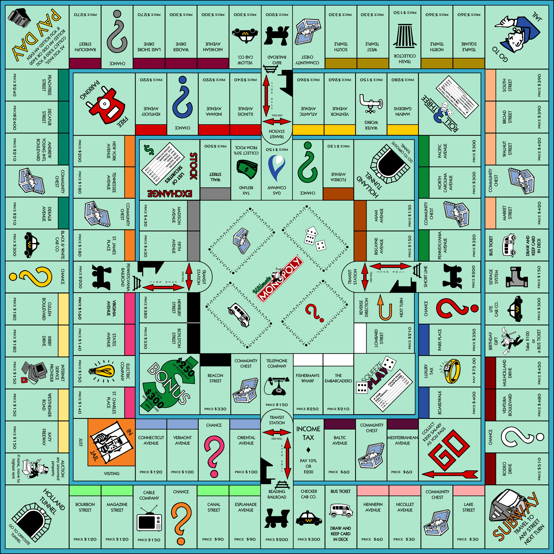 monopoly board game