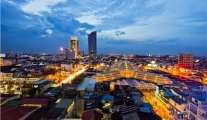 Phnom Penh today divided between poor and rich