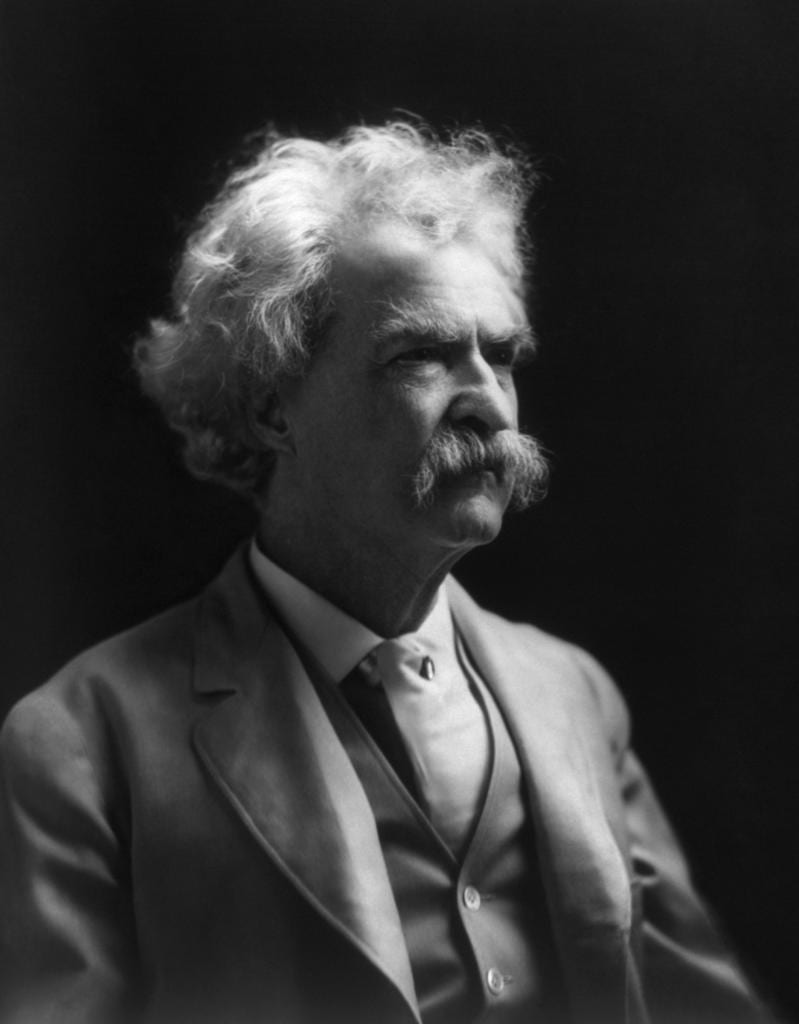 mark twain english biography