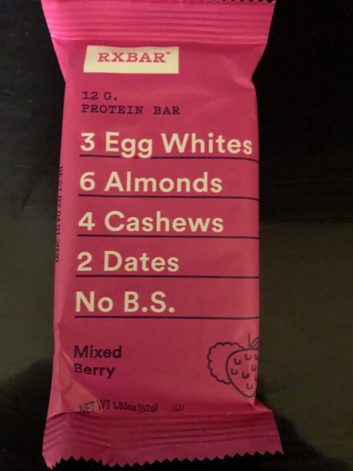 RxBar Nutrition Facts Information Protein Kids