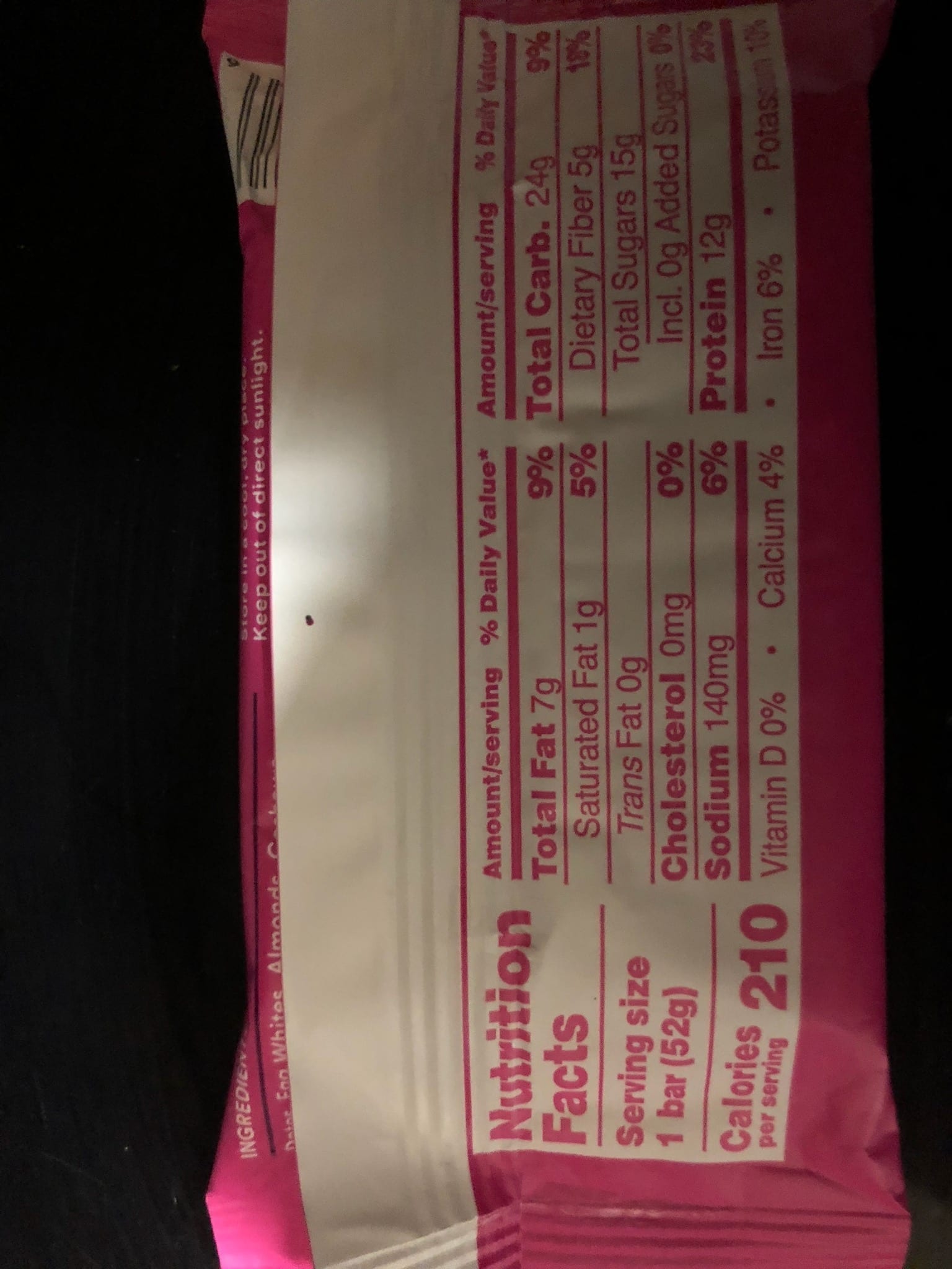 RxBar Nutrition Facts Flavors Protein Calories Review rxbar-nutrition-facts-flavors-protein-calories-review