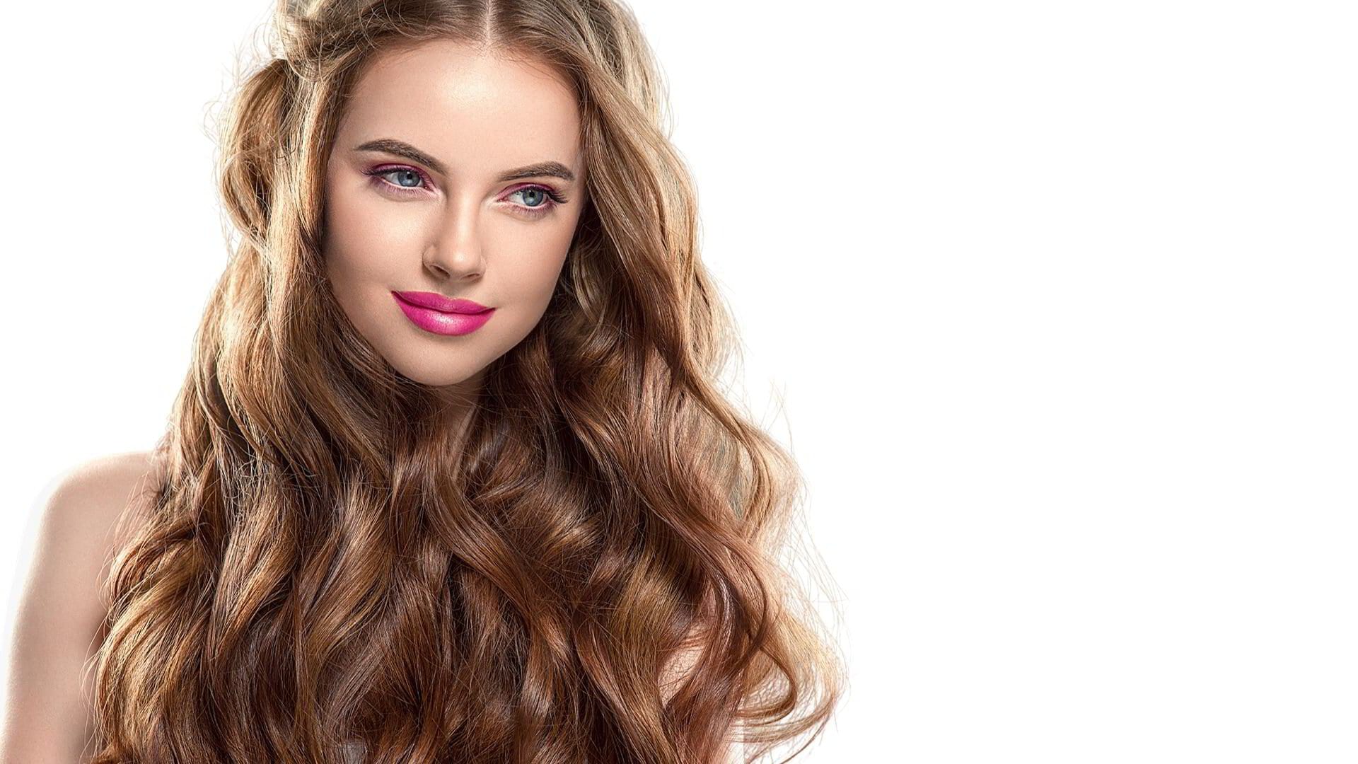 hair smooth and silky