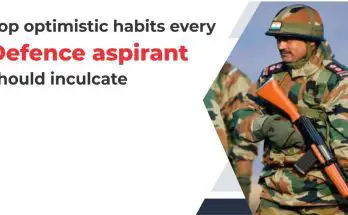 optimistic habits of defence aspirant