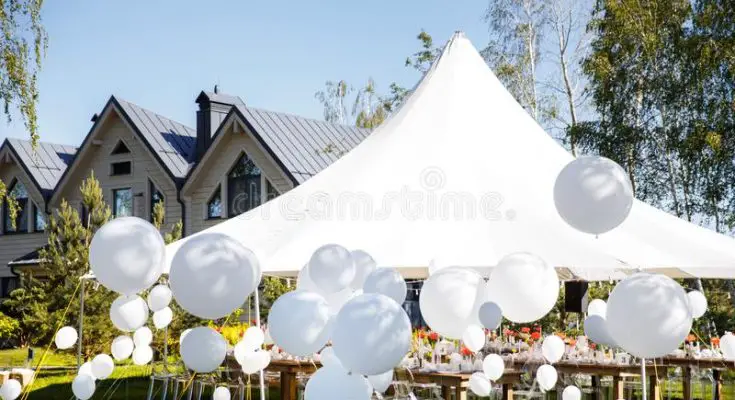 Wedding tent