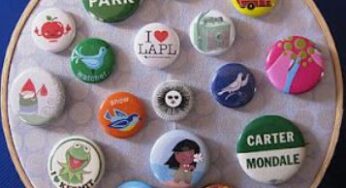 Order Funky Button Pins to Make Crafts
