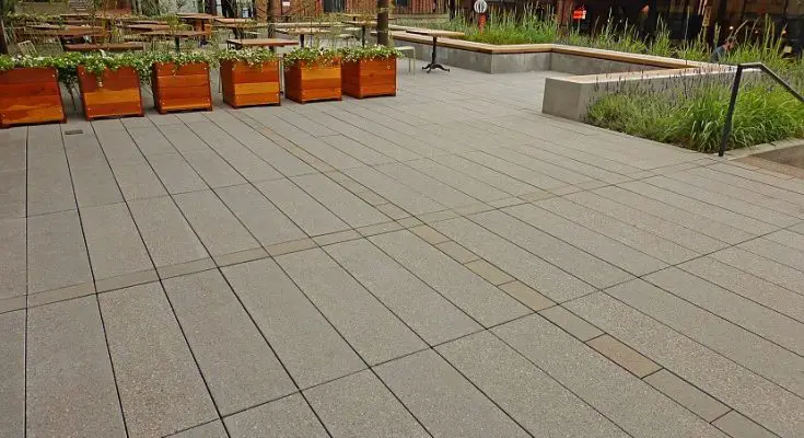 Paving System That Is Windproof