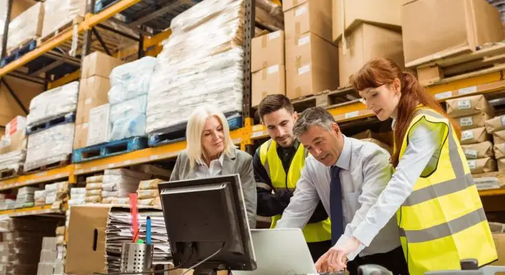 Working in a Warehouse