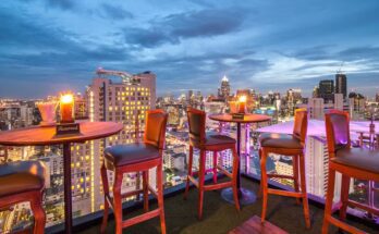 Details of Twin Peaks Bar's Lively and Rustic Decor