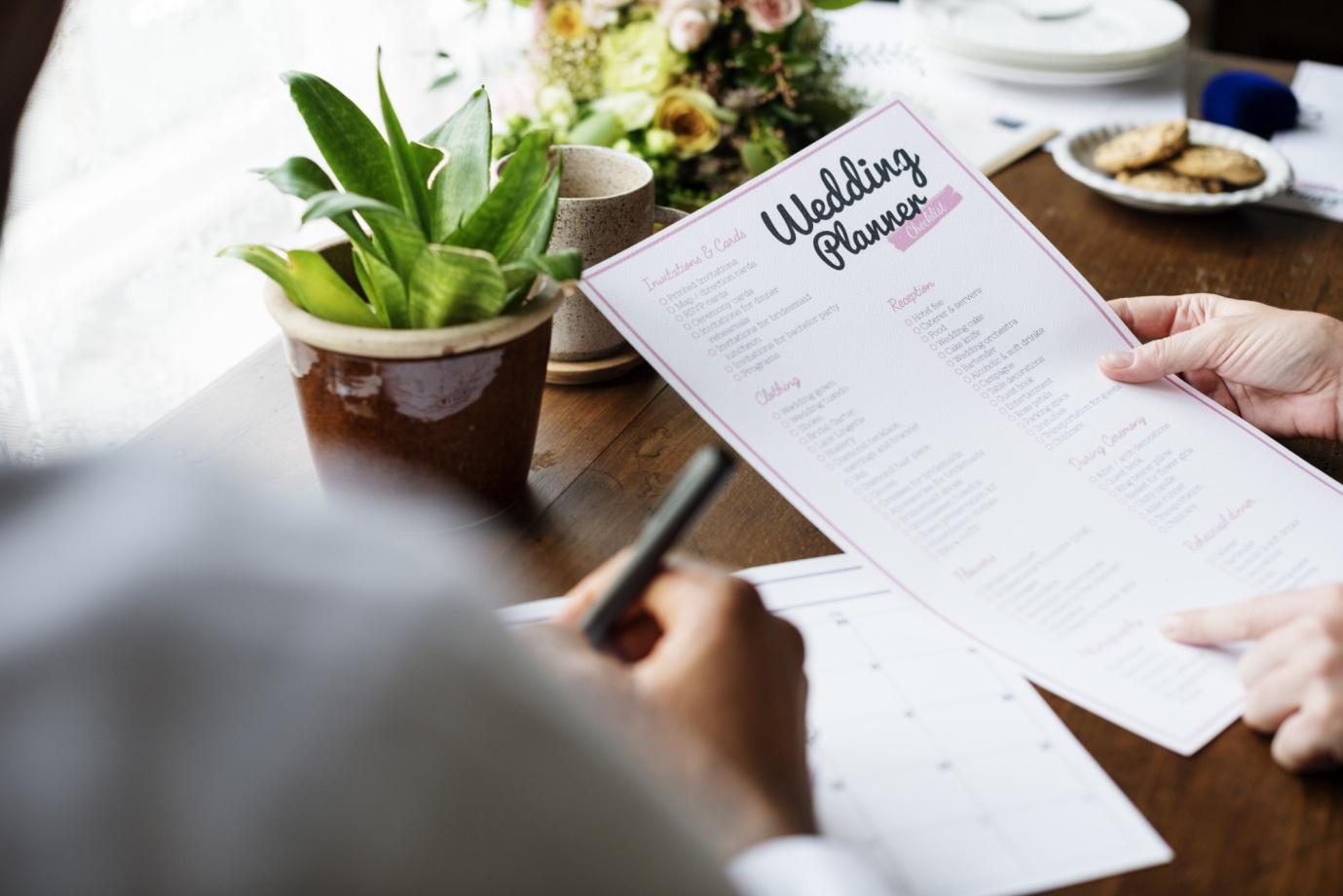 Wedding Vendors Checklist