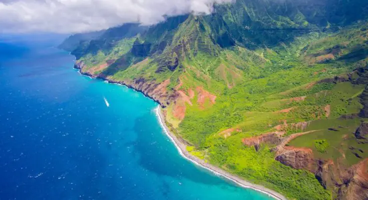 Hawaiian Coast of NaPali