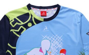 Custom Table Tennis Shirt Design