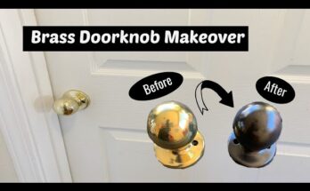 Door Knob Makeover