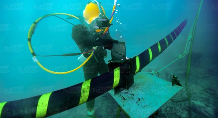 Repairing Submarine Internet Cables