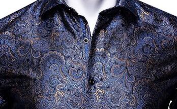 Men's Paisley Shirts and the Elegance of Barry Wang Designs