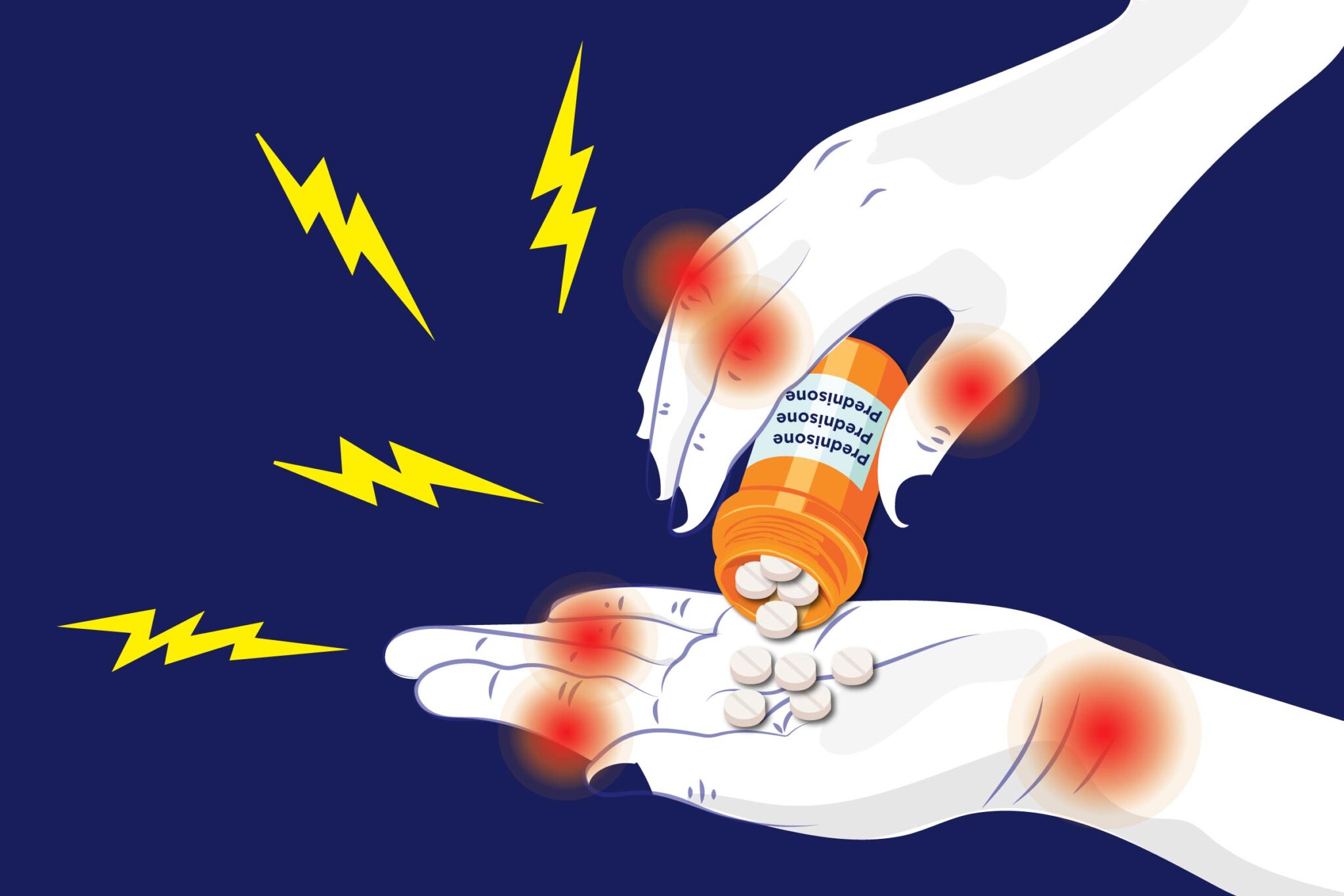 Taking Prednisone