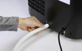 Why does a portable air conditioner need to be drained