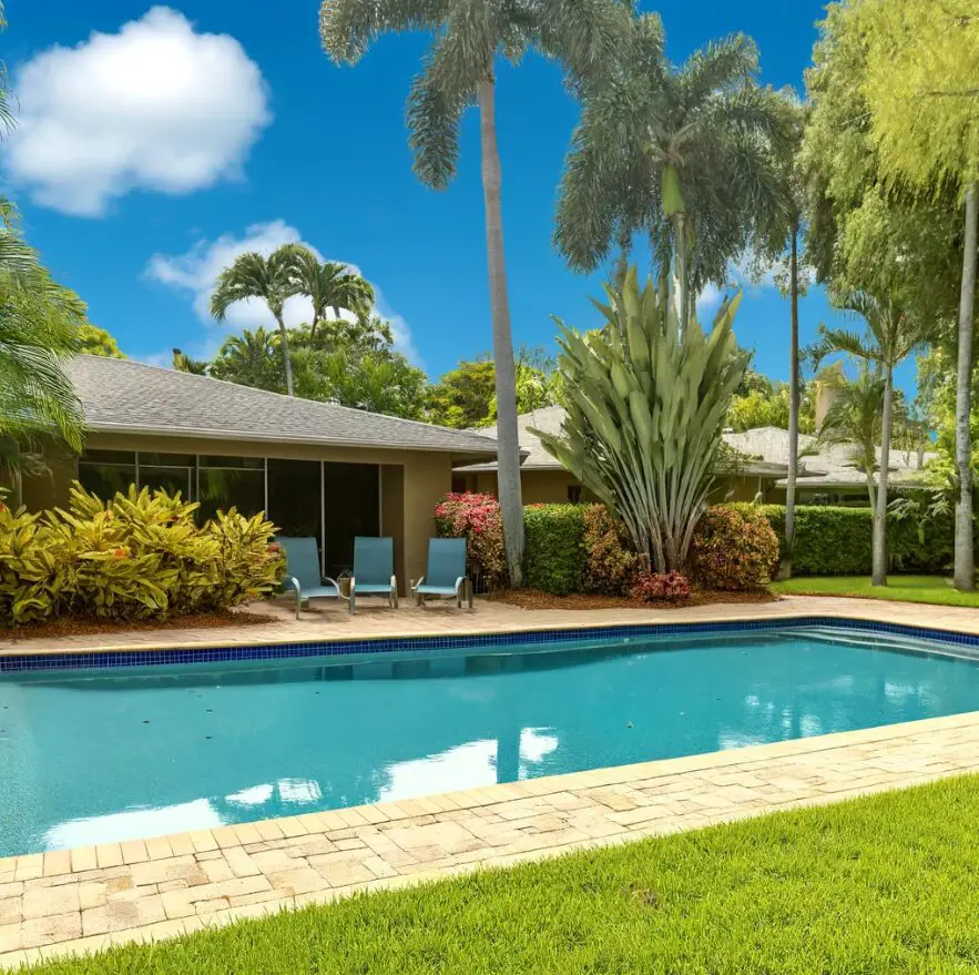 pools at a resort