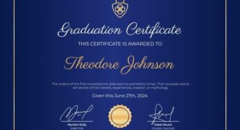 Create “Did it” Graduation Certificates for Your High School Seniors Using Adobe Express Certificate Maker