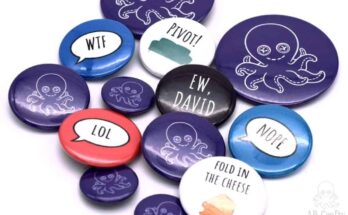 Button pins