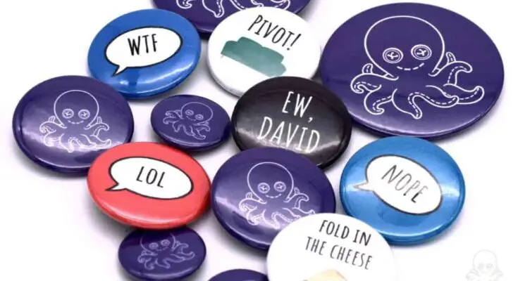 Button pins