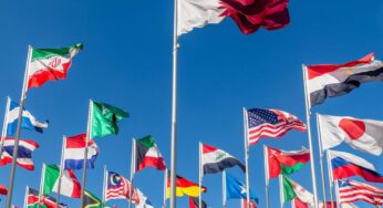 Can You Display the American Flag With Other Flags?